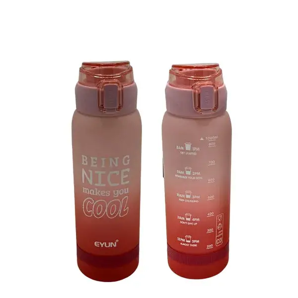 1-Liter Insulated Water Bottle For Kids – Leak-Proof, Bpa-Free Plastic With Easy-Grip Handle And Fun Design 2