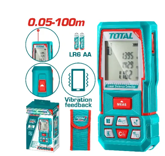 100-Meter Laser Distance Meter – Total Brand High-Accuracy Digital Tool 1