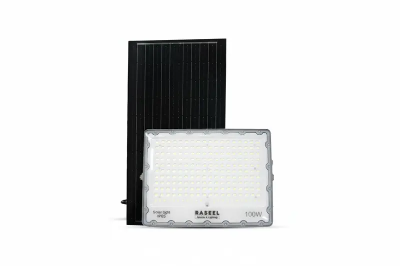 100W Led Utility Lamp With 10Ah Battery And Compact Foldable Frame 1