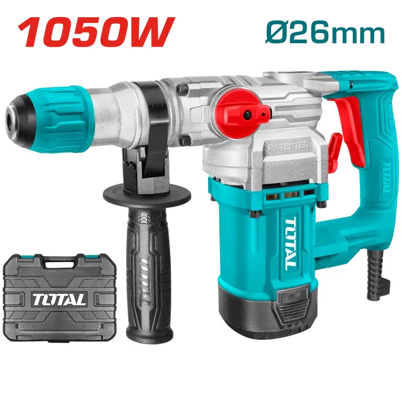 1050-Watt Rotary Hammer – 26Mm Drilling Capacity, Total 1