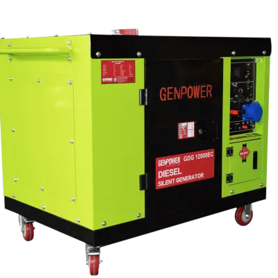 12 Kva Diesel Generator – Self-Starting, Silent, 30-Liter Fuel Tank 1