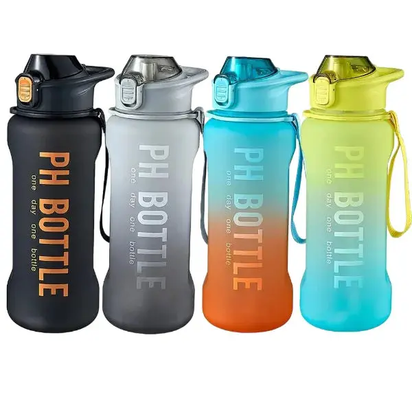 2200 Ml Sports Water Bottle – Bpa-Free, Leak-Proof Cap, Ergonomic Grip, And Daily Hydration Tracker 1