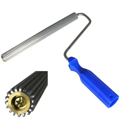 250Mm Grp Paddle Roller For Smooth Resin Application 1