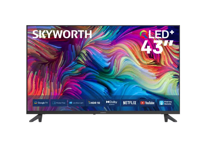 43-Inch Qled Smart Tv With 2K Resolution, Dolby Audio & Google Tv 1