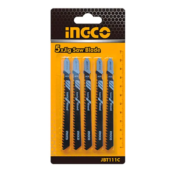 5-Piece Jigsaw Blade Set – 74 Mm Fine-Tooth Blades For Clean Cuts In Thin Materials 1