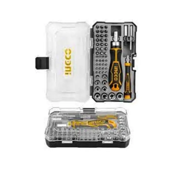 55-Piece Precision Screwdriver Bit Set – Full-Range Ph/Pz/Tx/Sl Assortment 1