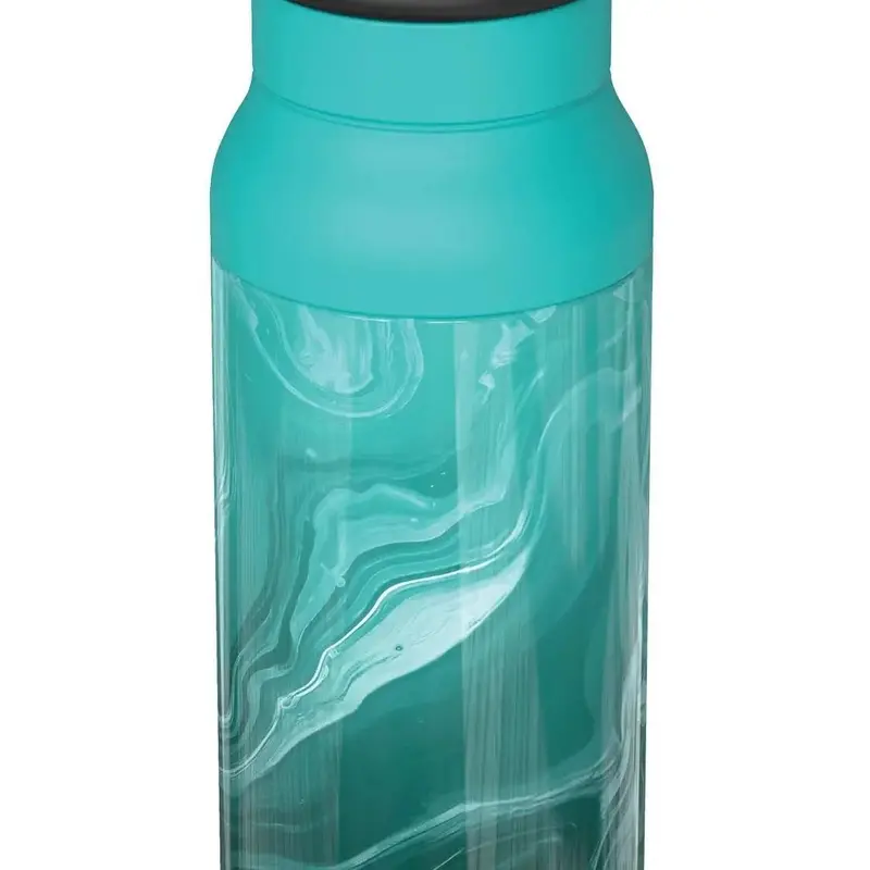 690Ml Marble-Effect Stainless Steel Flask – Leakproof & Temperature-Retaining 1