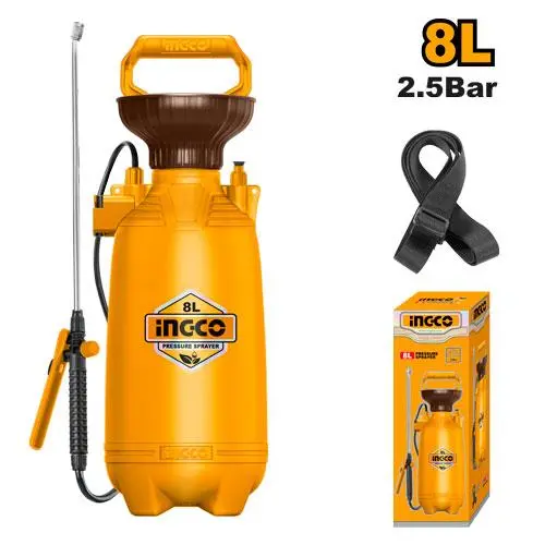 8-Liter Compact Jerrycan – Lightweight Polyethylene With Measuring Scale & Secure Lid 1