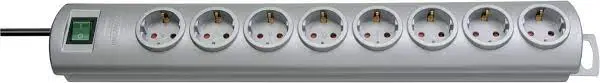 8-Outlet Surge Protector With 2-Meter Cable – Brennenstuhl 1
