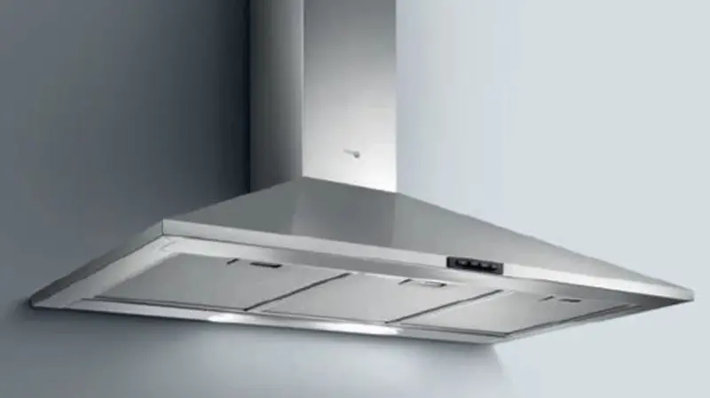 90Cm Extractor Hood – 800 M³/H Extraction Rate, 3-Speed Control, Stainless Steel Build, Led Lighting 1