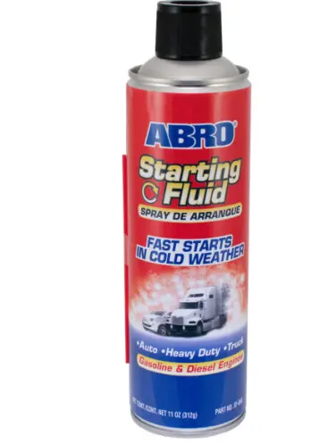 Abro Starting Fluid For Cold-Weather Engine Ignition 1
