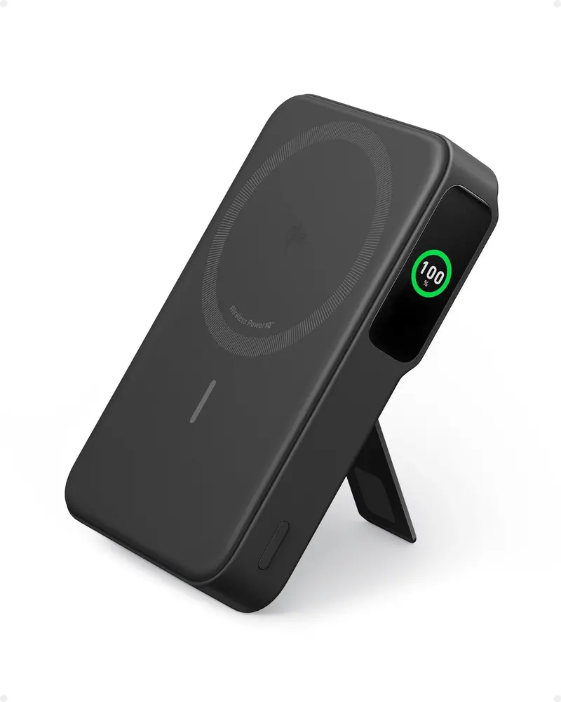Anker Magnetic Power Bank – 10000Mah Qi2 Wireless Charger With 15W Output For Iphone 1