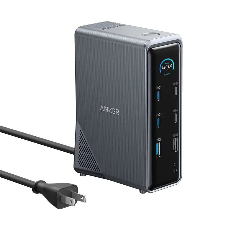 Anker Prime 160W Desktop Charger With Triple 100W Usb-C Ports 1