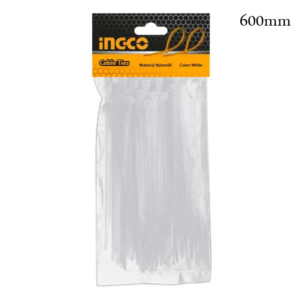 Anko 600 Mm Nylon Cable Tie – 66 Lb Tensile Strength, 100-Pack Industrial Bundle 1