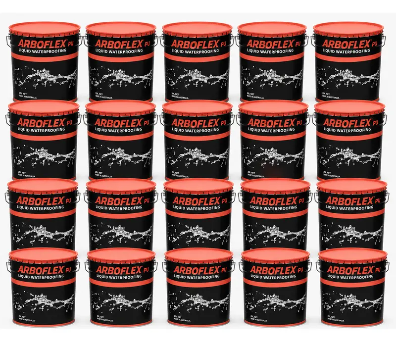 Arboflex Grey Pu Liquid Waterproofing – 20Kg Tin (Pallet: 20 Units) 1