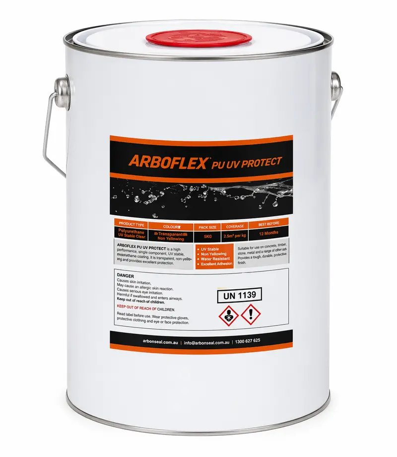 Arboflex Uv-Resistant Polyurethane Topcoat – 5Kg Container 1