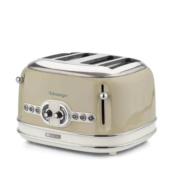Ariete Vintage 156 4-Slice Toaster With Retro Design And Adjustable Browning Control 1