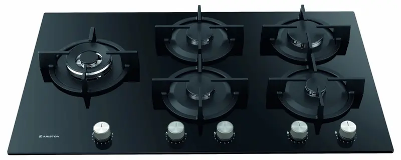 Ariston 90Cm Gas Hob – Asoud Configuration, Five Burners, And Flame Failure Safety 1