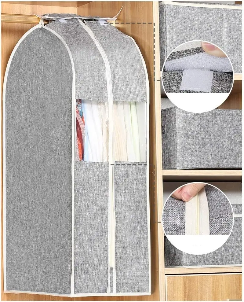 Armn Tidyfold Standard Laundry Hamper – 90×28×60 Cm, Cream 1