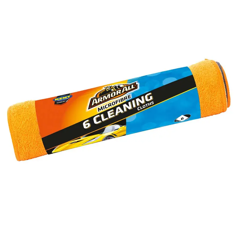 Armor All Microfiber Cleaning Cloths – 6-Pack, 40X30 Cm 1