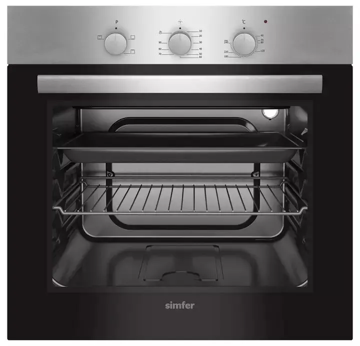 Balta 60 Cm Dual-Fuel Oven – Gas Cooking With Electric Grill & Rotisserie 1
