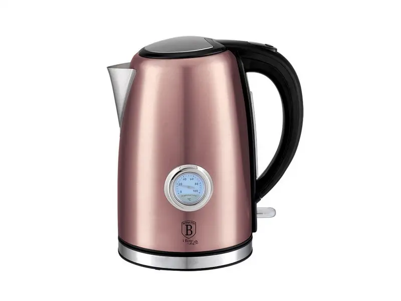 Berlinger Haus 1.7L Zinc Alloy Thermostatic Shower Mixer - Eye Rose 1