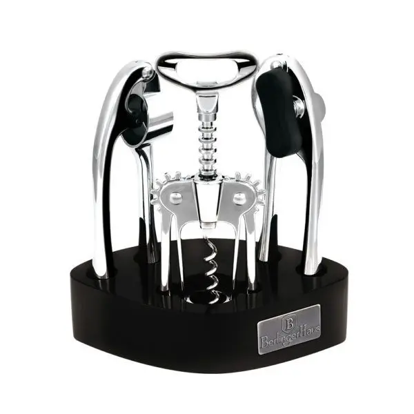 Berlinger Haus 4-Piece Black-Silver Cutlery Set – Modern Flatware Collection 1