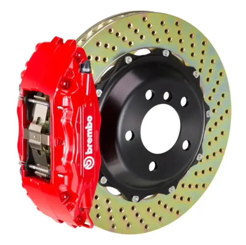 Brembo Gt Big Brake Kit – Front, 355X32Mm Drilled Rotors, 6-Piston Calipers For 2005–2008 Magnum V6 1