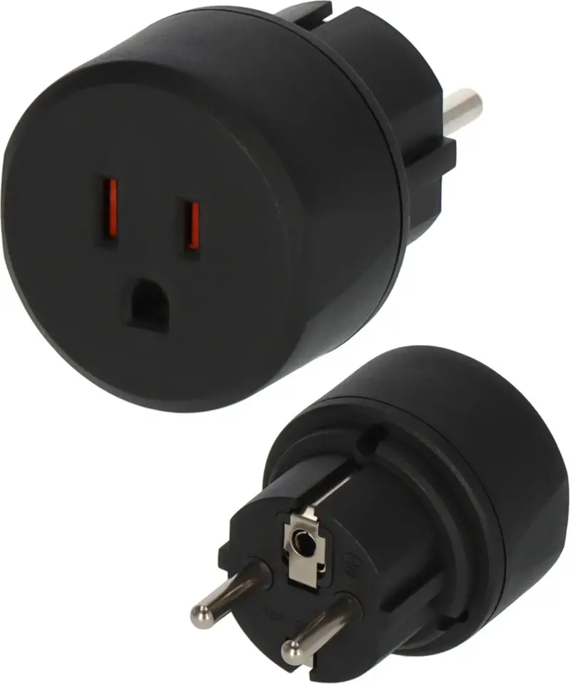 Brennenstuhl Universal Voltage Converter – Us/Japan Compatible Ac Adapter 1