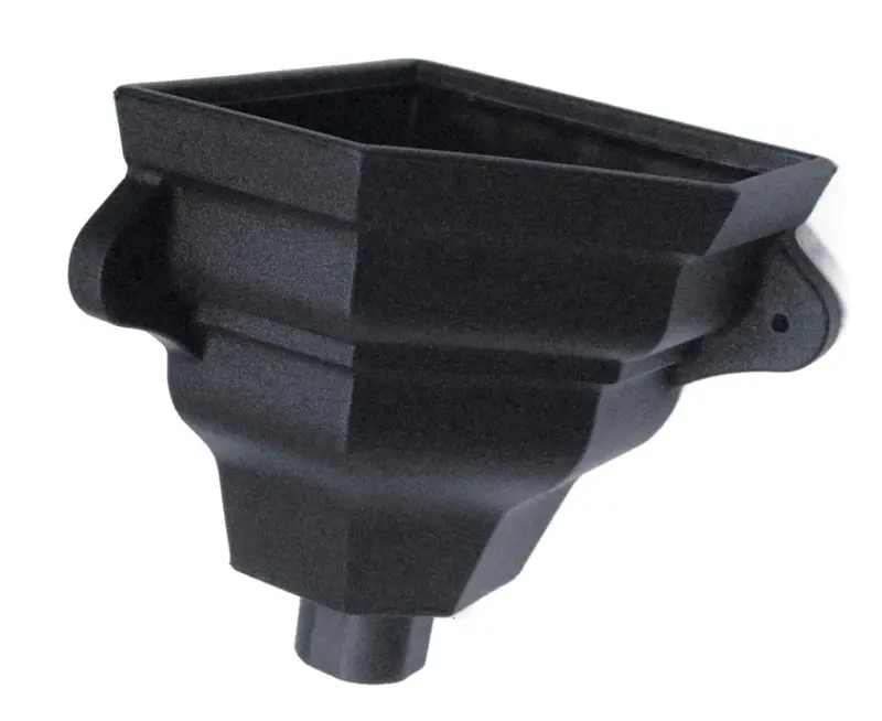 Brett Martin 68Mm Cast Iron Effect Corner Ogee Hopper – Gothic Round Design (Brh15) 1
