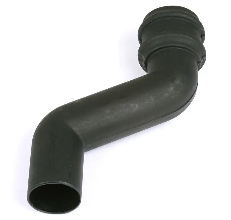 Brett Martin 68Mm Cast Iron Effect Round Downpipe Offset Fitting – 150Mm (Br2150Ci) 1