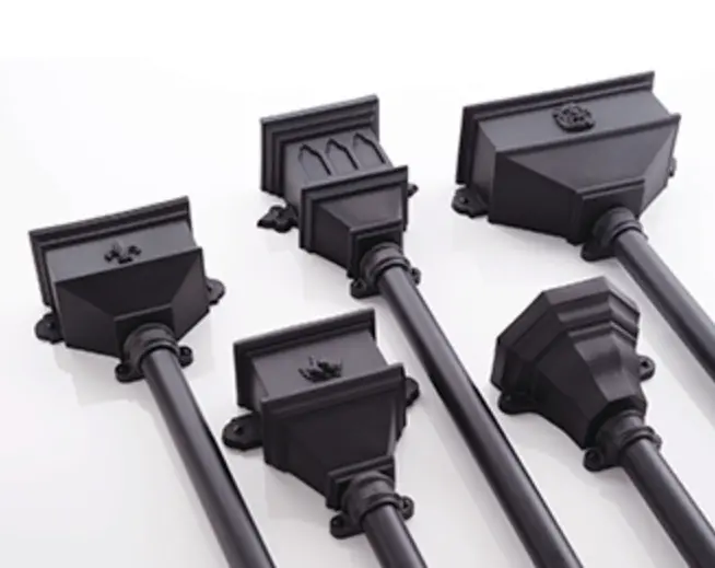 Brett Martin Cascade Full Range Of Cast Iron Effect Hoppers – All Decorative Styles 1