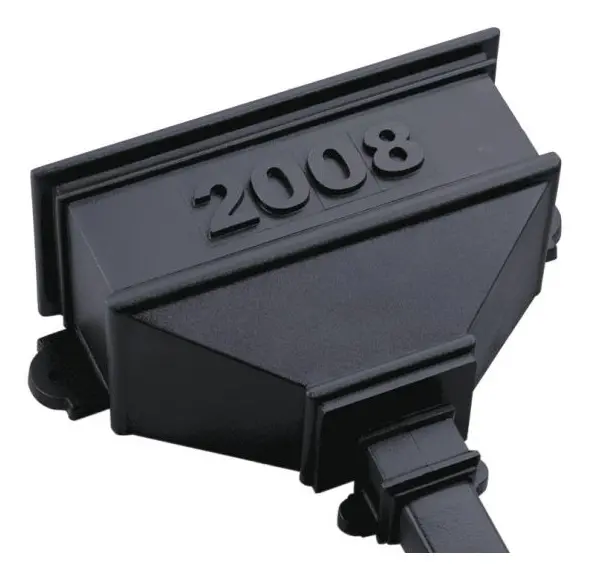 Brett Martin Cascade Small Cast Iron Effect Dated Hopper (Brh6D) 1