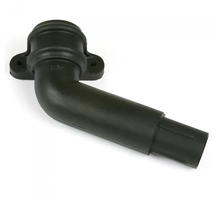 Brett Martin Round 68Mm Cast Iron Effect 112.5° Right-Hand Spigot Bend With Lugs 1