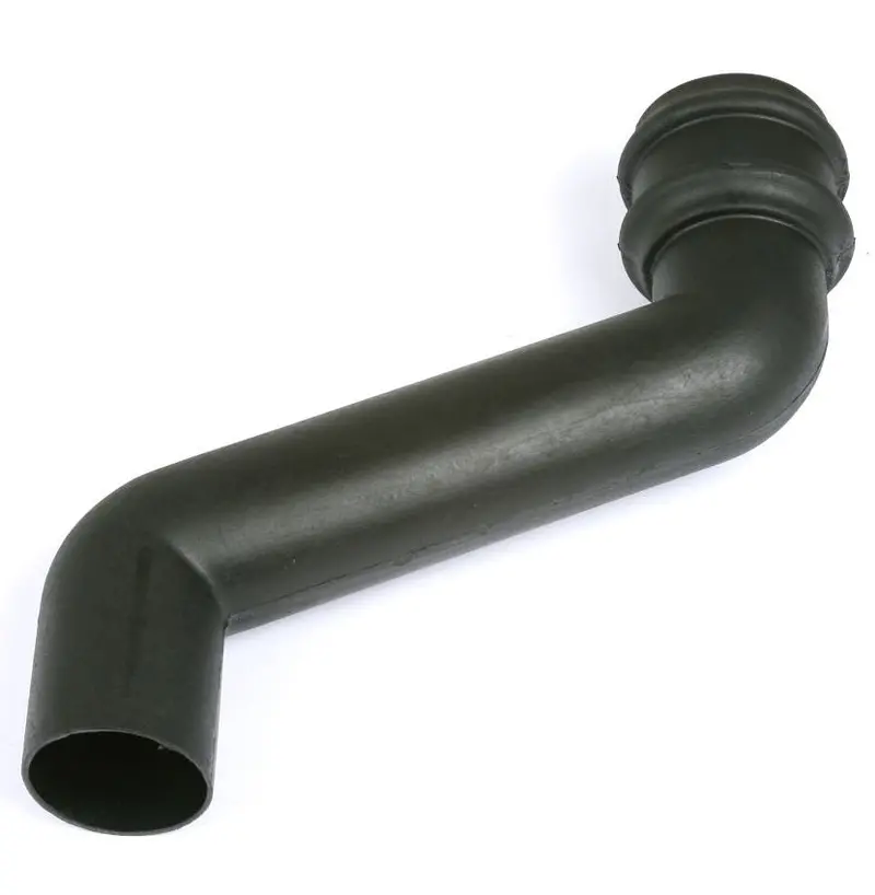 Brett Martin Round 68Mm Cast Iron Effect 230Mm Downpipe Offset Fitting 1
