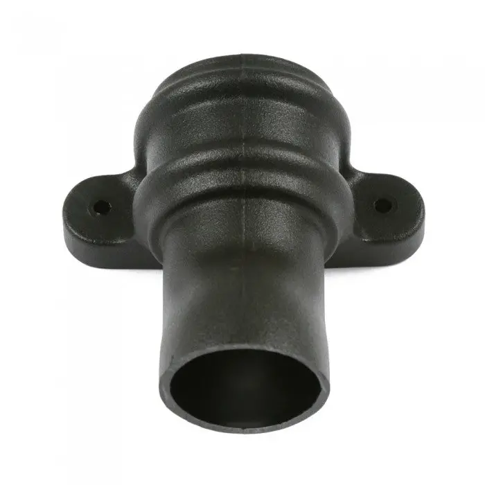 Brett Martin Round 68Mm Cast Iron Effect Anti-Splash Downpipe Shoe With Lugs 1