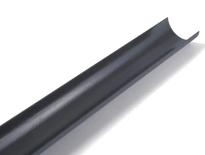 Brett Martin Roundstyle 112Mm Cast Iron Effect Gutter Length – 2 Metres 1