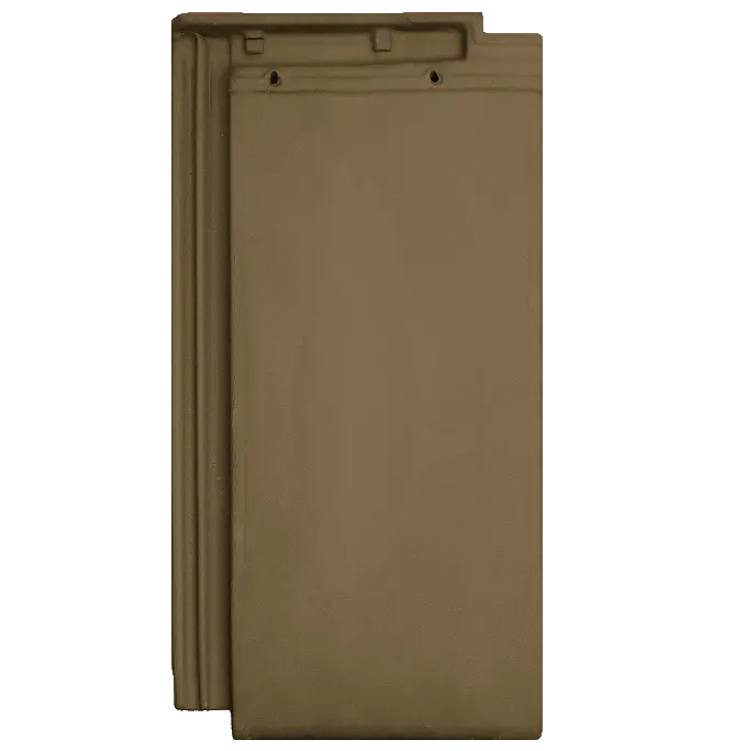 British Ceramics Flat Interlocking Clay Roof Tiles – Brown, Pallet (288 Units) 1