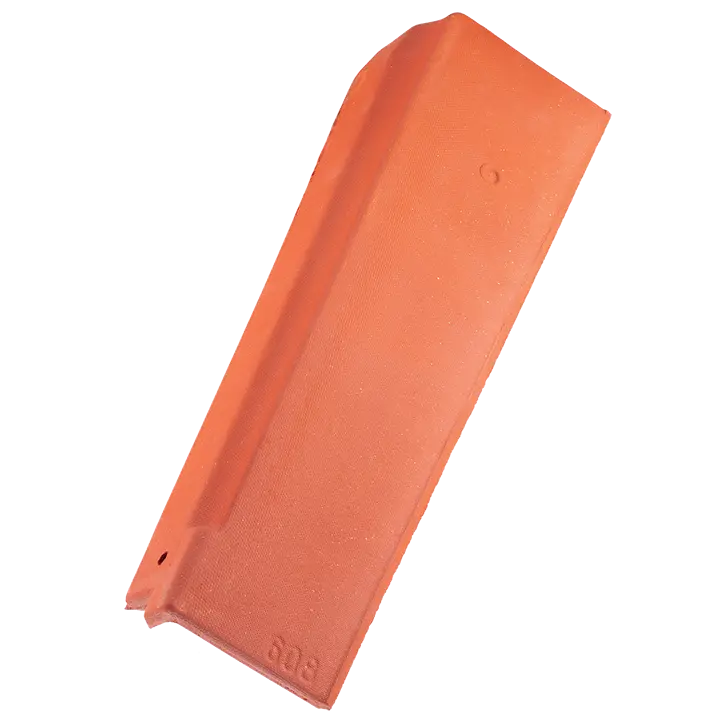 British Ceramics Flat Tile Left-Hand Lateral Verge Unit 1