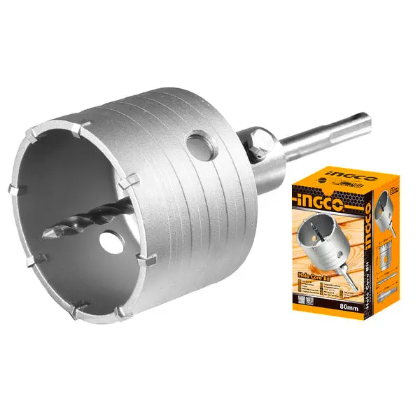 Carbide-Tipped Core Bit – 50Mm Diameter With Pilot Drill Included 1