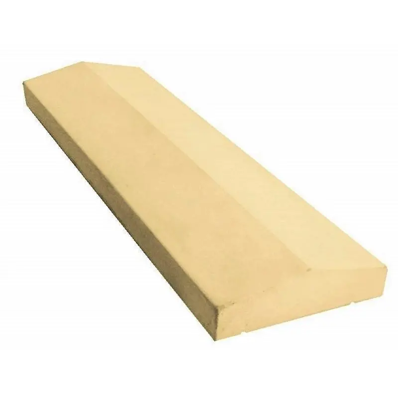 Castle Composites Double-Weathered Buff Porcelain Coping Stones – 600 × 175Mm 1