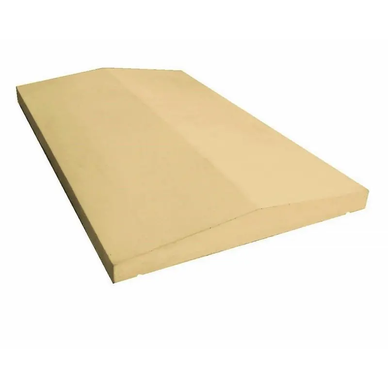 Castle Composites Double-Weathered Buff Porcelain Coping Stones – 600 × 375Mm 1