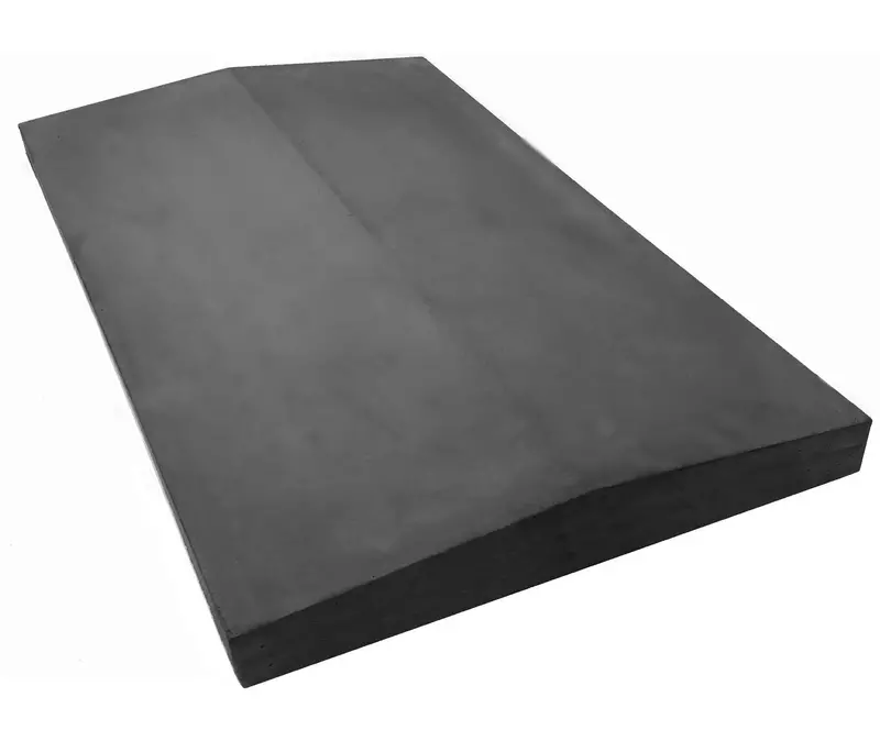 Castle Composites Double-Weathered Dark Grey Coping Stones (600 X 450 Mm) 1