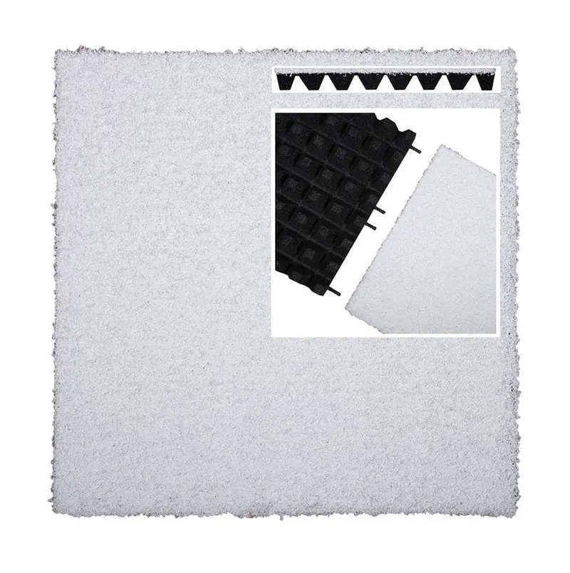Castle Composites Grassflex White Multi-Play Tiles – Synthetic Turf-Integrated Safety Paving 1