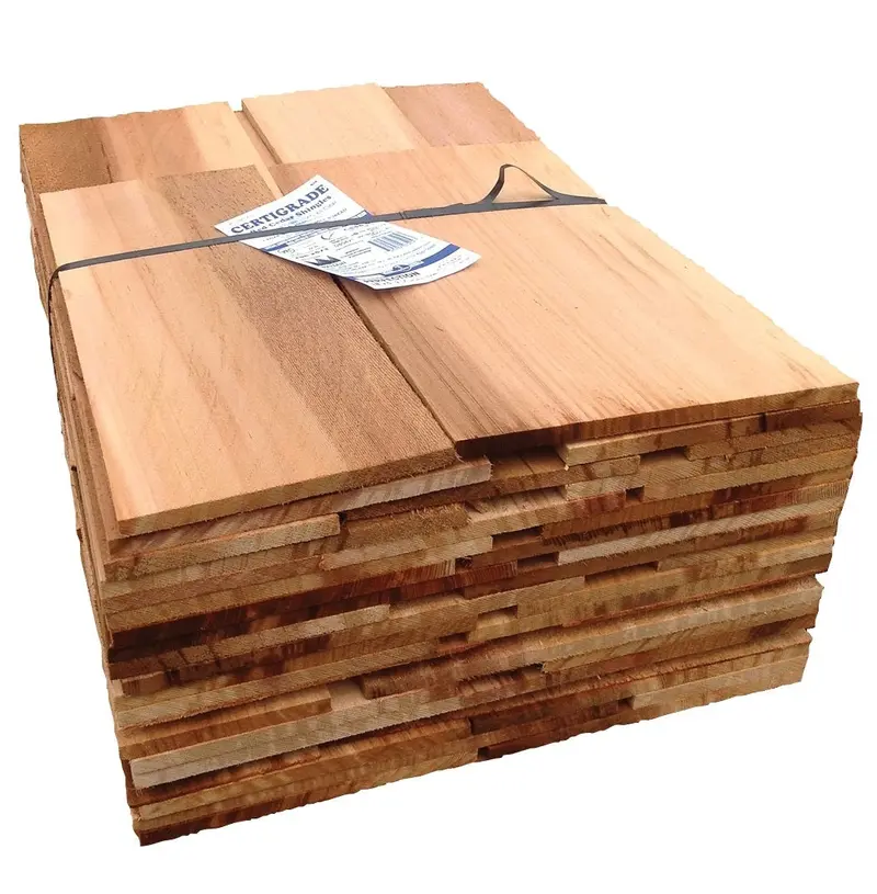 Certigrade® No. 1 Blue Label Premium Western Red Cedar Roof Shingles (2.32M² Bundle) 1