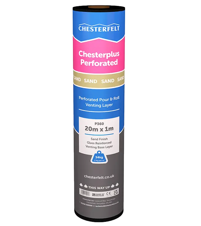 Chesterfelt 3H Perforated Roof Ventilation Base Layer – 20M × 1M Roll 1