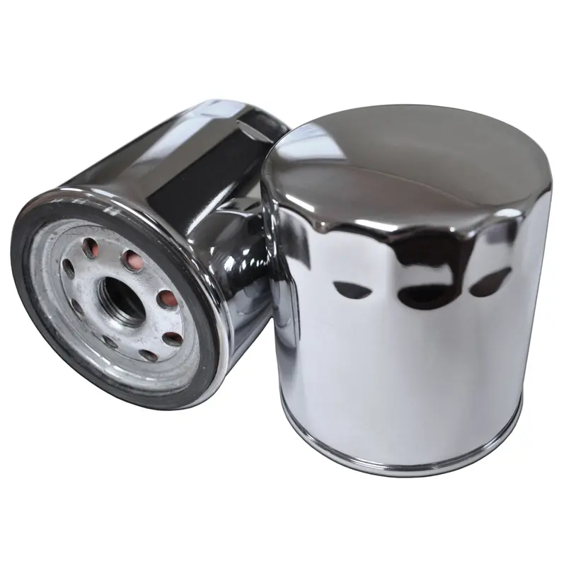 Chrome Original-Spec Oil Filter For Harley-Davidson Twin-Cam Engines 1