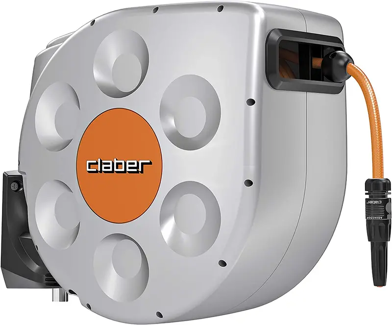 Claber Premium Garden Hose Reel With Sand Filter 1