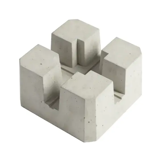 Cladco 280X280X160Mm Concrete Decking Support Block 1