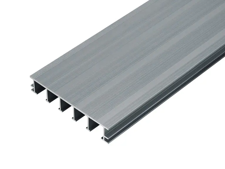 Cladco Fire-Rated A2-S1 Aluminium Decking Boards – 3.6M Length (All Colors Available) 1